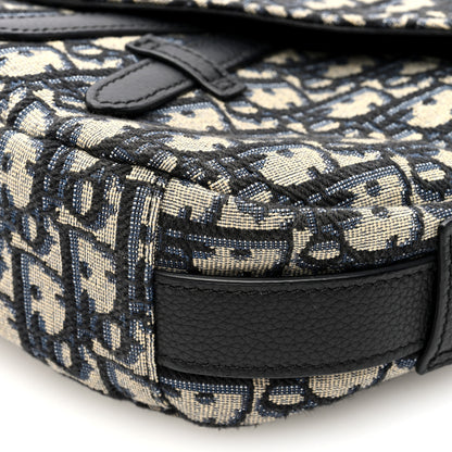 Christian Dior Oblique Mini Soft Saddle Bag Beige Black 8 of 8