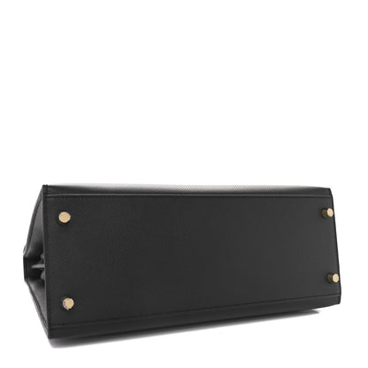 Hermes Epsom Kelly Sellier 28 Black 4 of 11