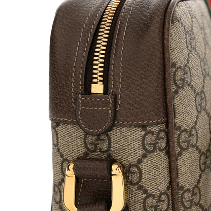 Gucci GG Supreme Monogram Web Small Ophidia Shoulder Bag Brown 12 of 13