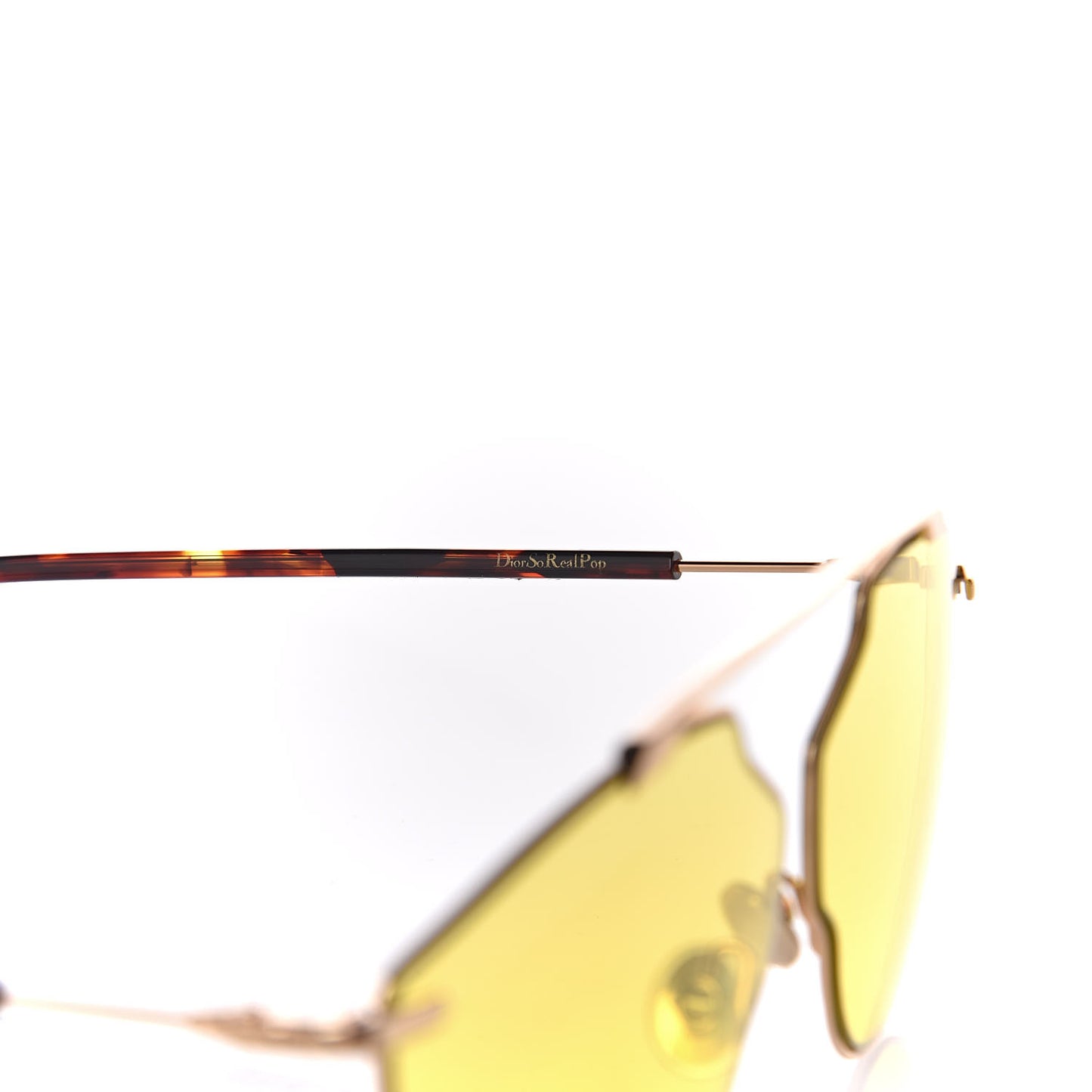 So Real Pop Sunglasses Yellow
