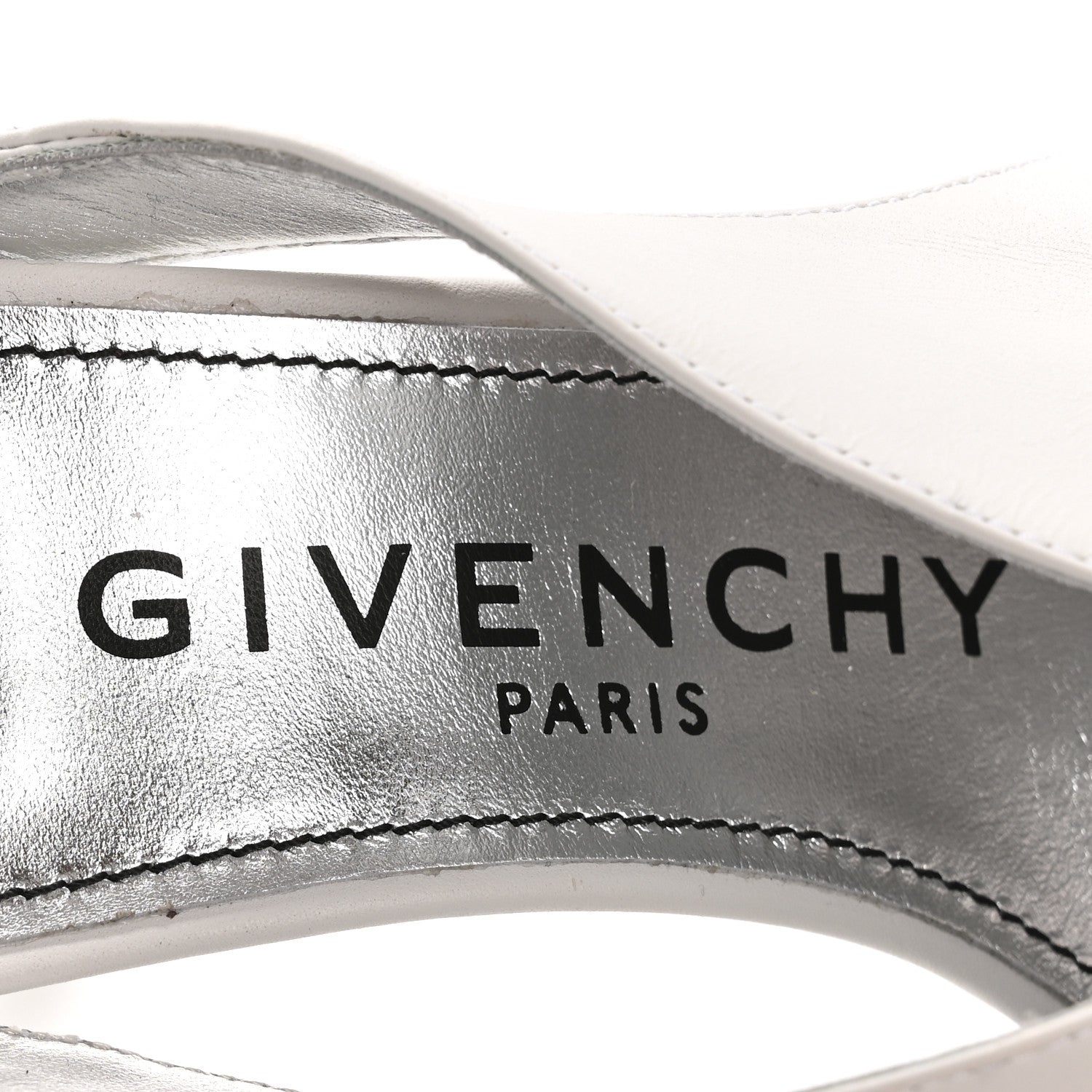 Givenchy Smooth Calfskin Lookbook 95mm Mules 37 White 8 of 11