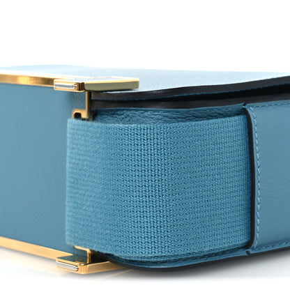 Hermes Chevre Mysore Geta New Bleu Jean 9 of 9