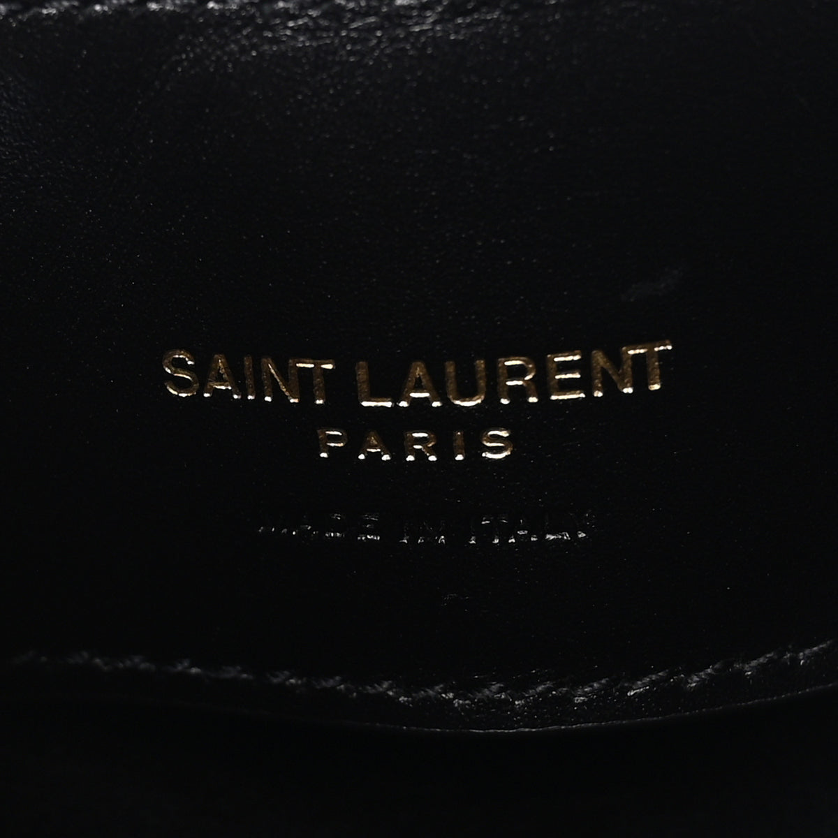 Saint Laurent Shiny Calfskin Le 37 Mini Bucket Bag Black 6 of 9