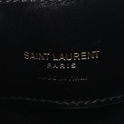 Saint Laurent Shiny Calfskin Le 37 Mini Bucket Bag Black 6 of 9