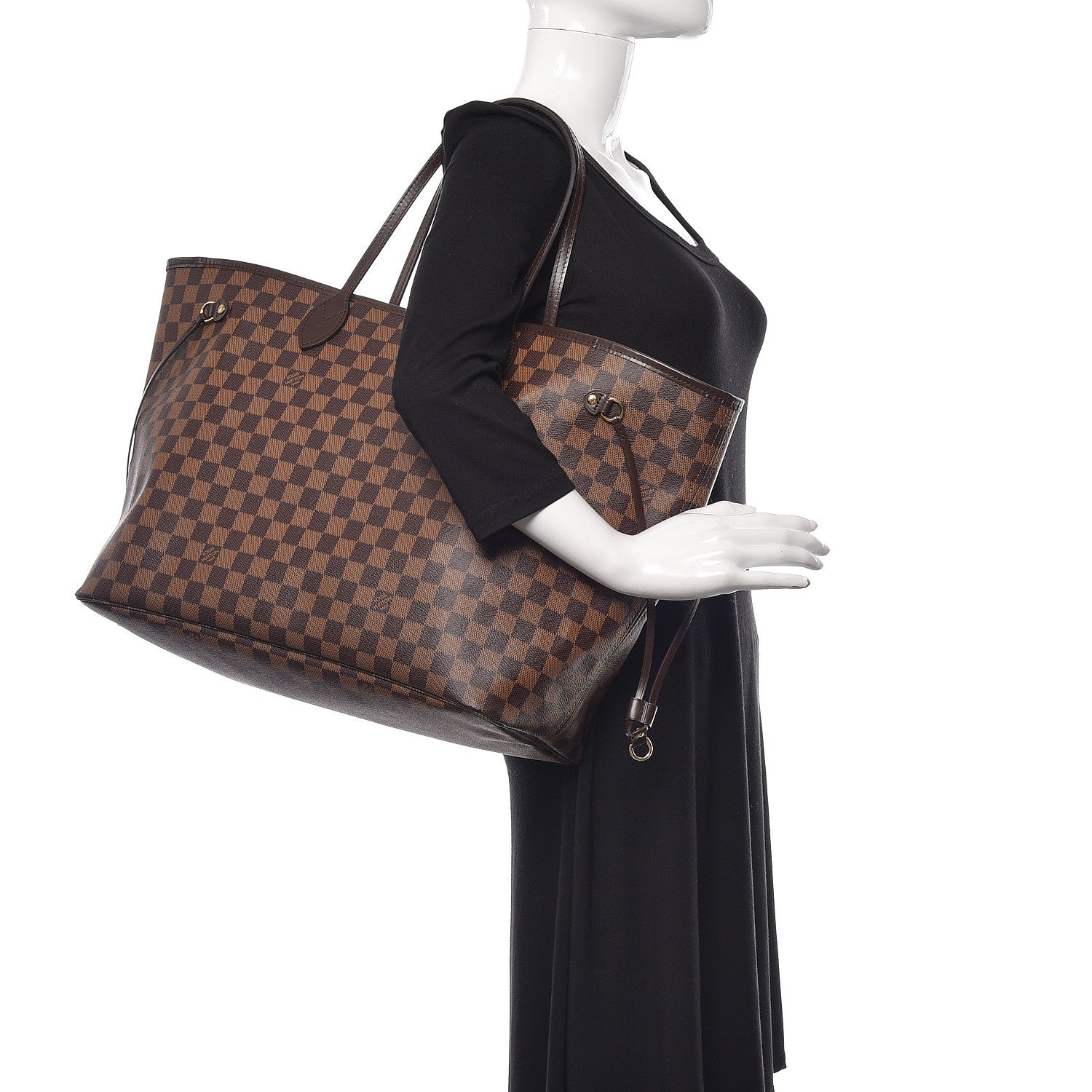 Louis Vuitton Damier Ebene Neo Neverfull GM 2 of 13