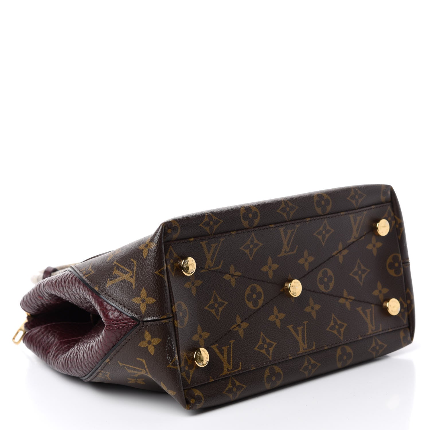 Louis Vuitton Monogram Ostrich Lizard Majestueux PM Bordeaux 4 of 10