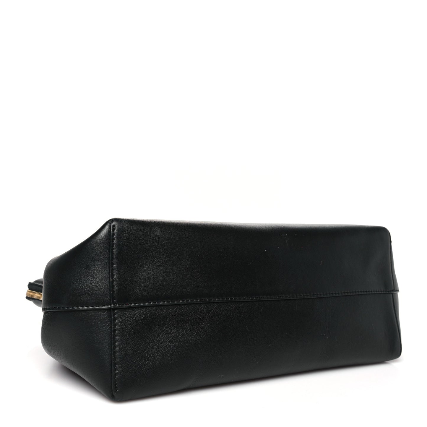 Smooth Calfskin M Frame Bag Black Flamma