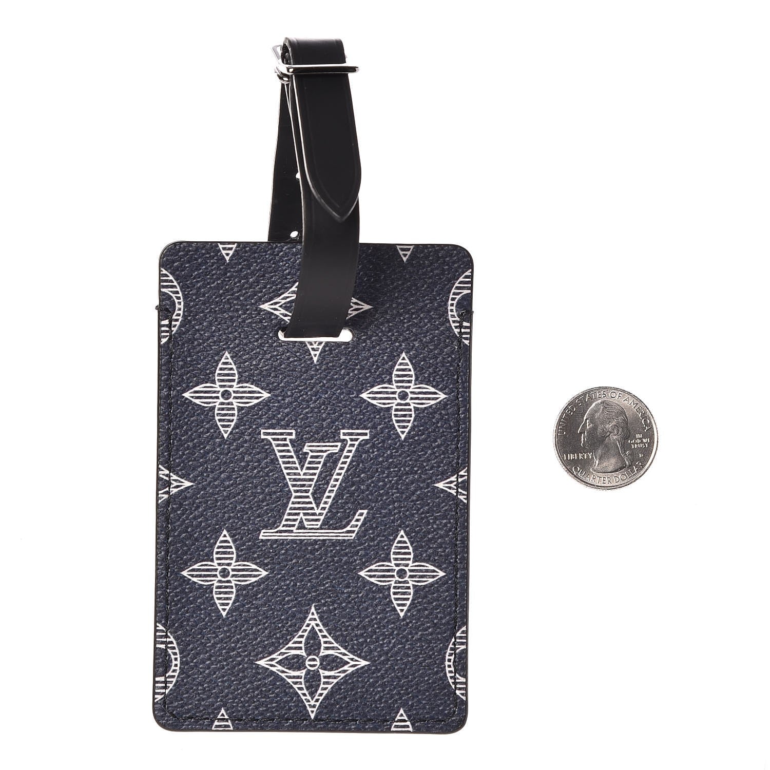 Louis Vuitton Savane Monogram Chapman Lion Luggage Tag 2 of 3