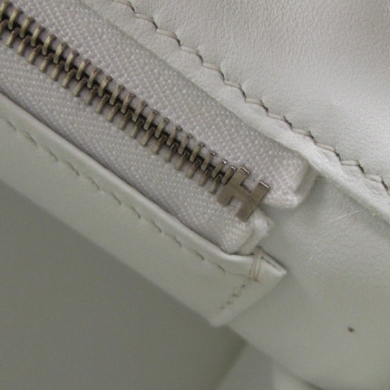 Hermes Taurillon Clemence Birkin 35 White 9 of 12