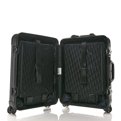 Christian Dior X RIMOWA Aluminum Gradient Original Cabin Luggage Black 4 of 8