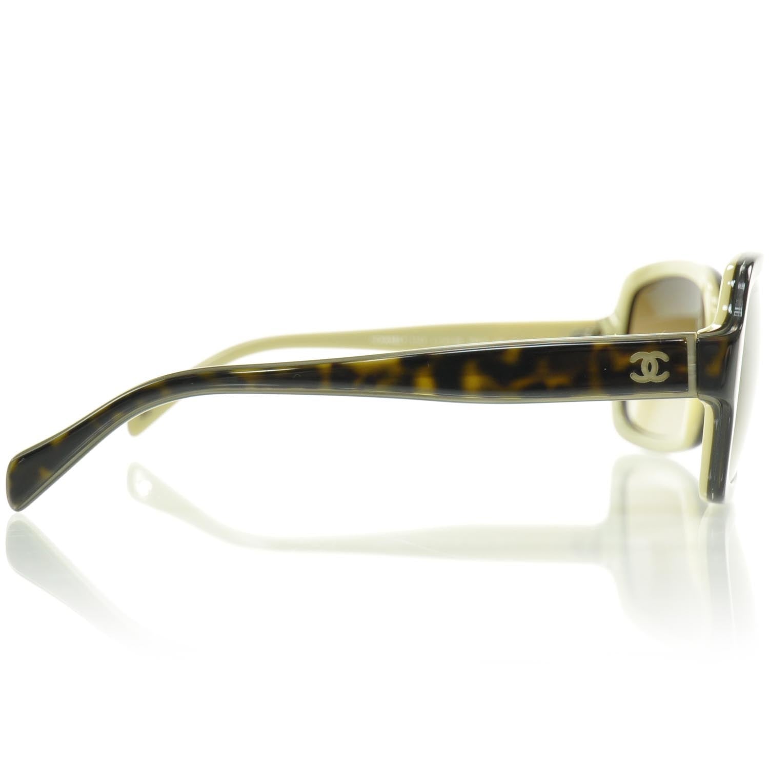 Chanel Tortoise Shell CC Sunglasses 5143 5 of 8