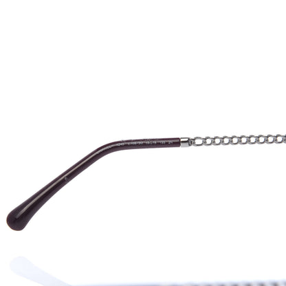 Chanel Round Removable Triple Hanging Chain Sunglasses 4245 Pink Silver 5 of 7