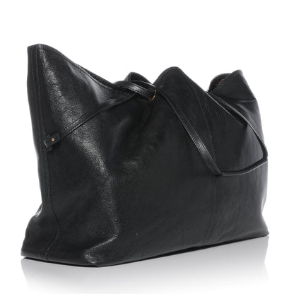 Saint Laurent Leather Neo Double Reversible Tote Black Bronze 3 of 7