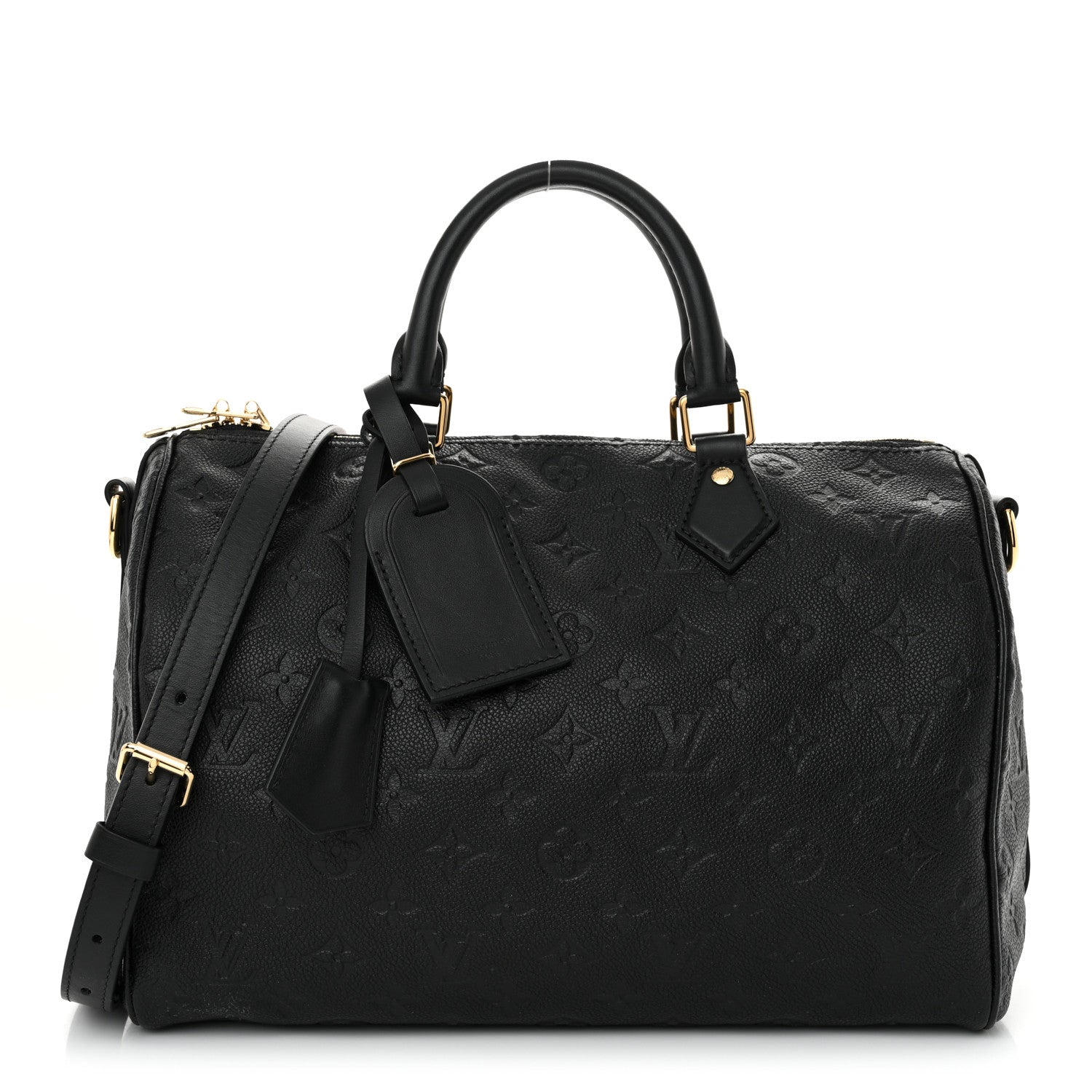 Louis Vuitton Empreinte Monogram Speedy Soft 30 Black 1 of 9