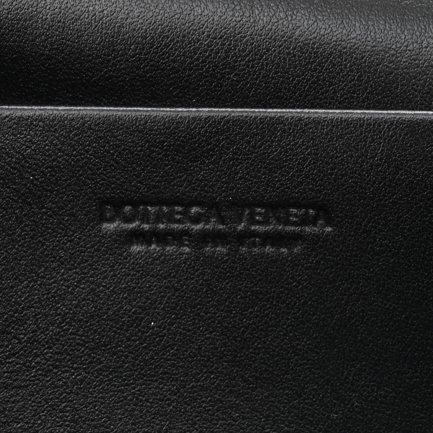 Bottega Veneta BOTTEGA VENETA Calfskin Intrecciato Bang Bang Vanity Case Black 6 of 9