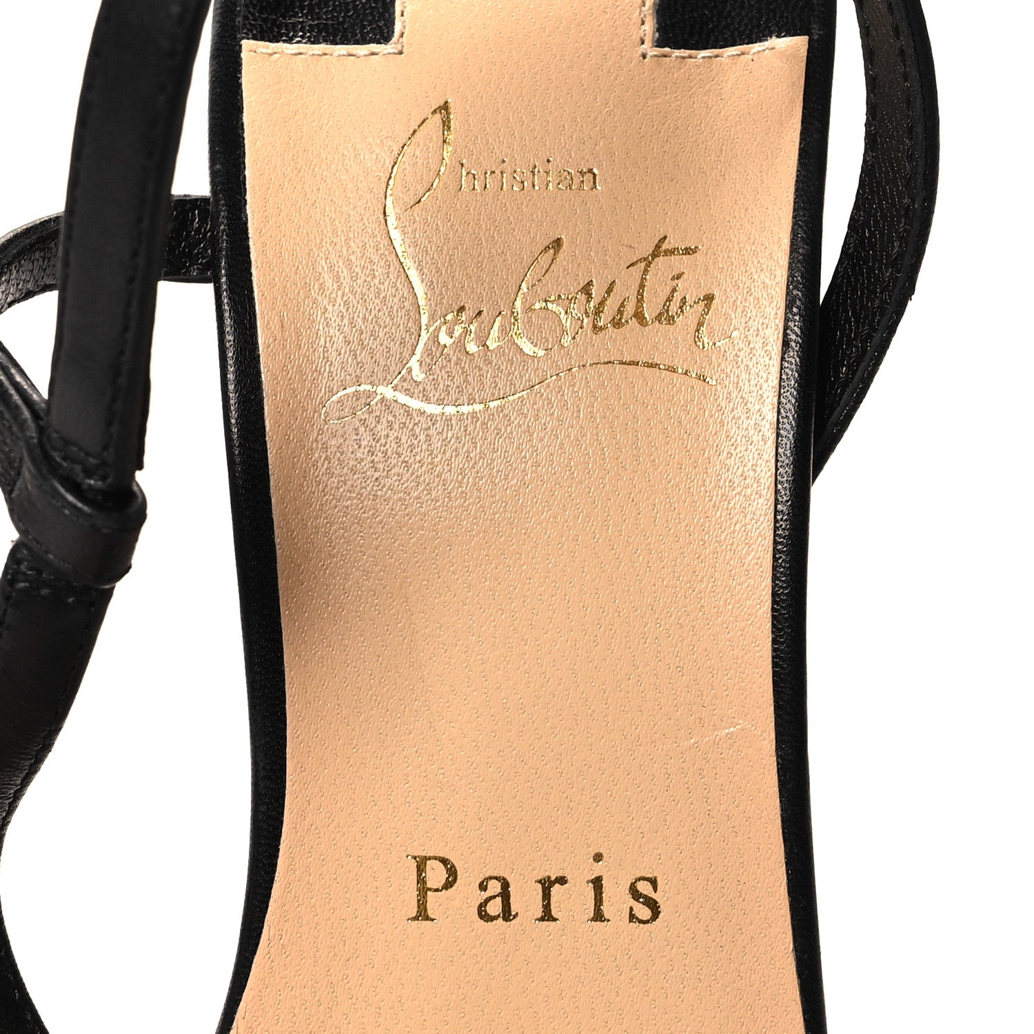 Christian Louboutin Nappa Rosalie 100 Sandals 37 Black 7 of 7