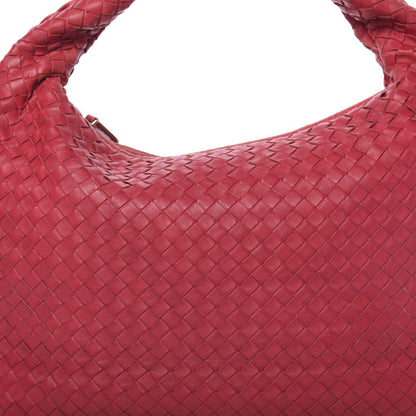 Bottega Veneta Nappa Intrecciato Medium Veneta Hobo Fuchsia 14 of 15