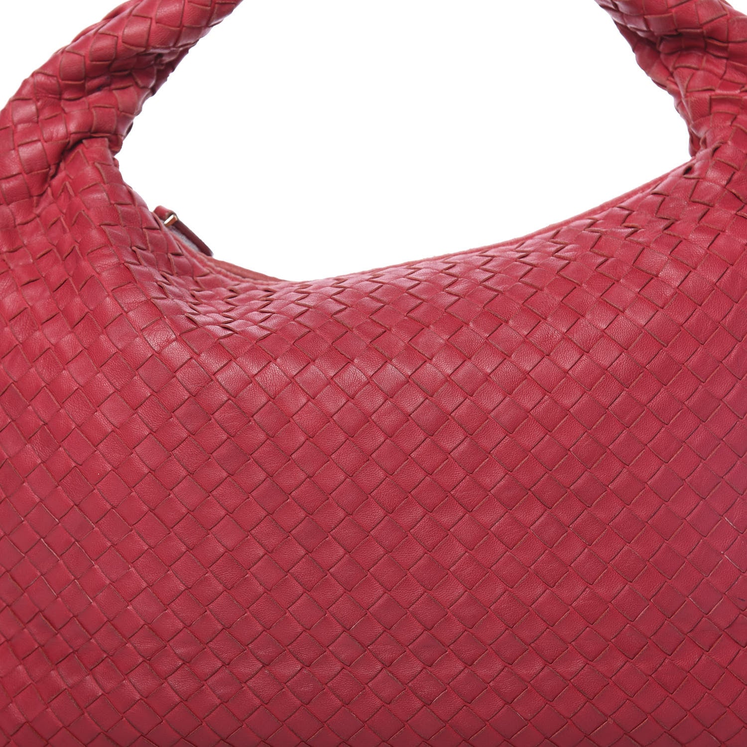 Bottega Veneta Nappa Intrecciato Medium Veneta Hobo Fuchsia 14 of 15