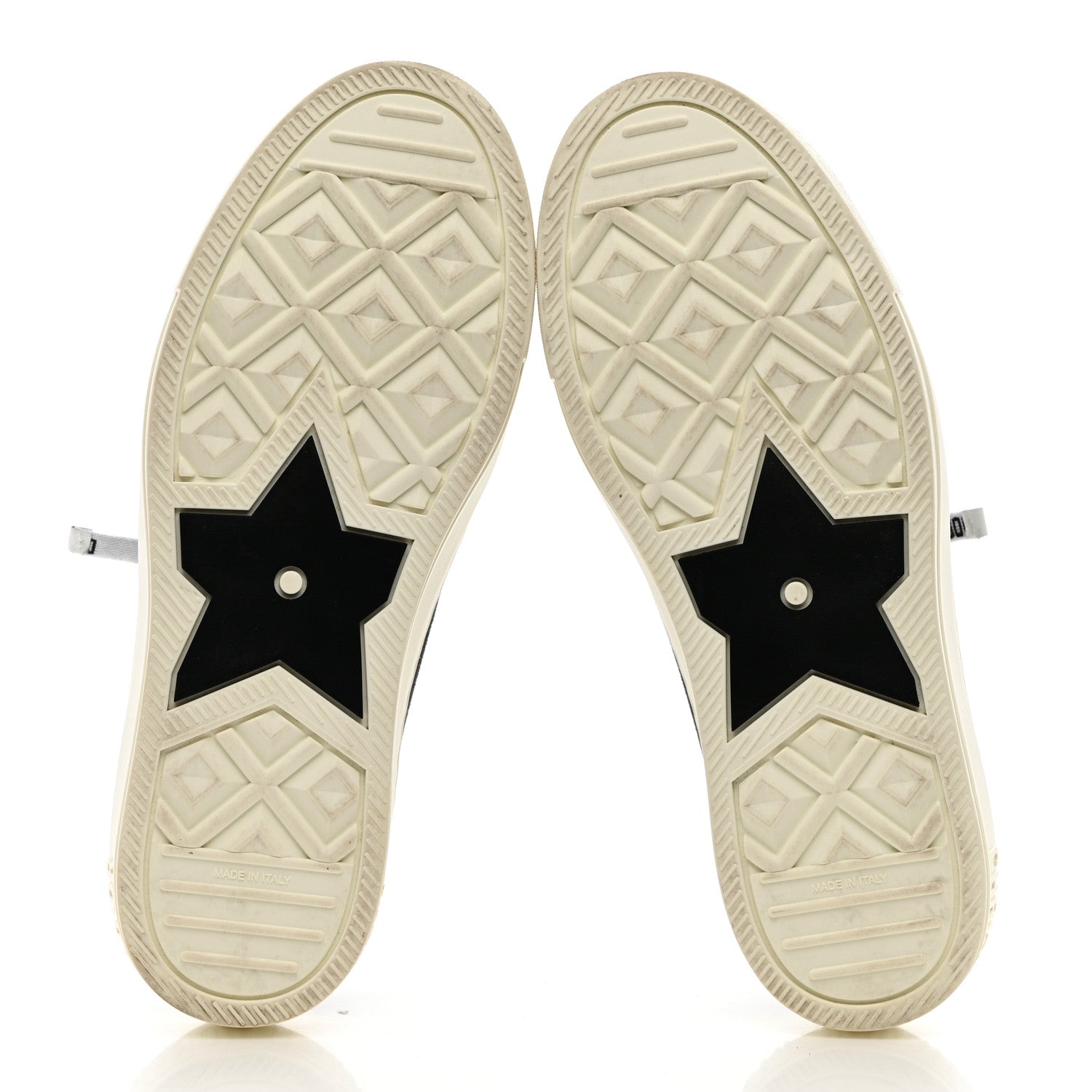Christian Dior Canvas Walk'N'Dior Low Top Sneakers 37.5 Black 5 of 13