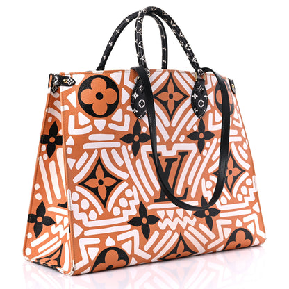 Louis Vuitton Monogram Giant Crafty Onthego GM Crème Caramel 3 of 14