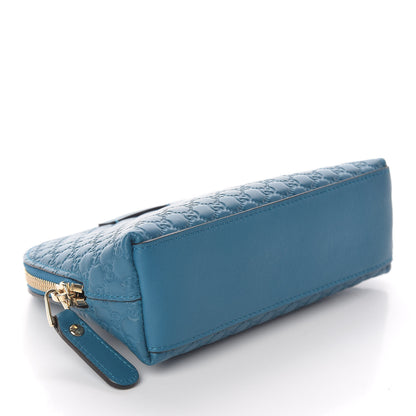 Gucci Microguccissima GG Cosmetic Case Deep Cobalt 4 of 8