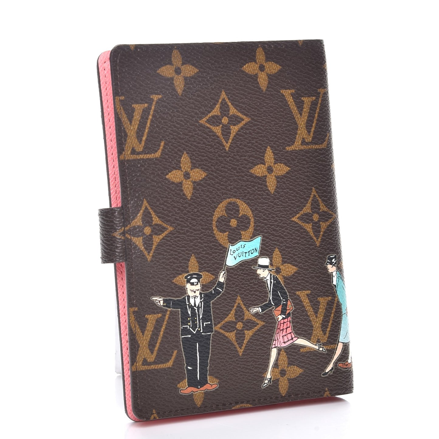 Monogram Illustre Small Ring Agenda Rose
