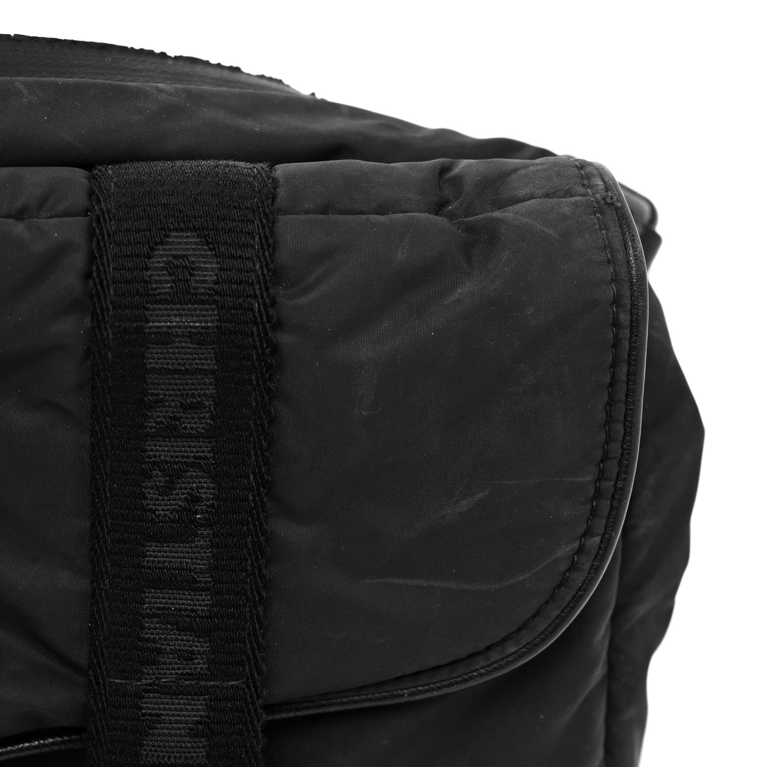Christian Dior HOMME Nylon Saddle Messenger Bag Black 11 of 16