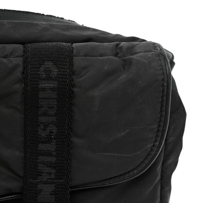 Christian Dior HOMME Nylon Saddle Messenger Bag Black 11 of 16