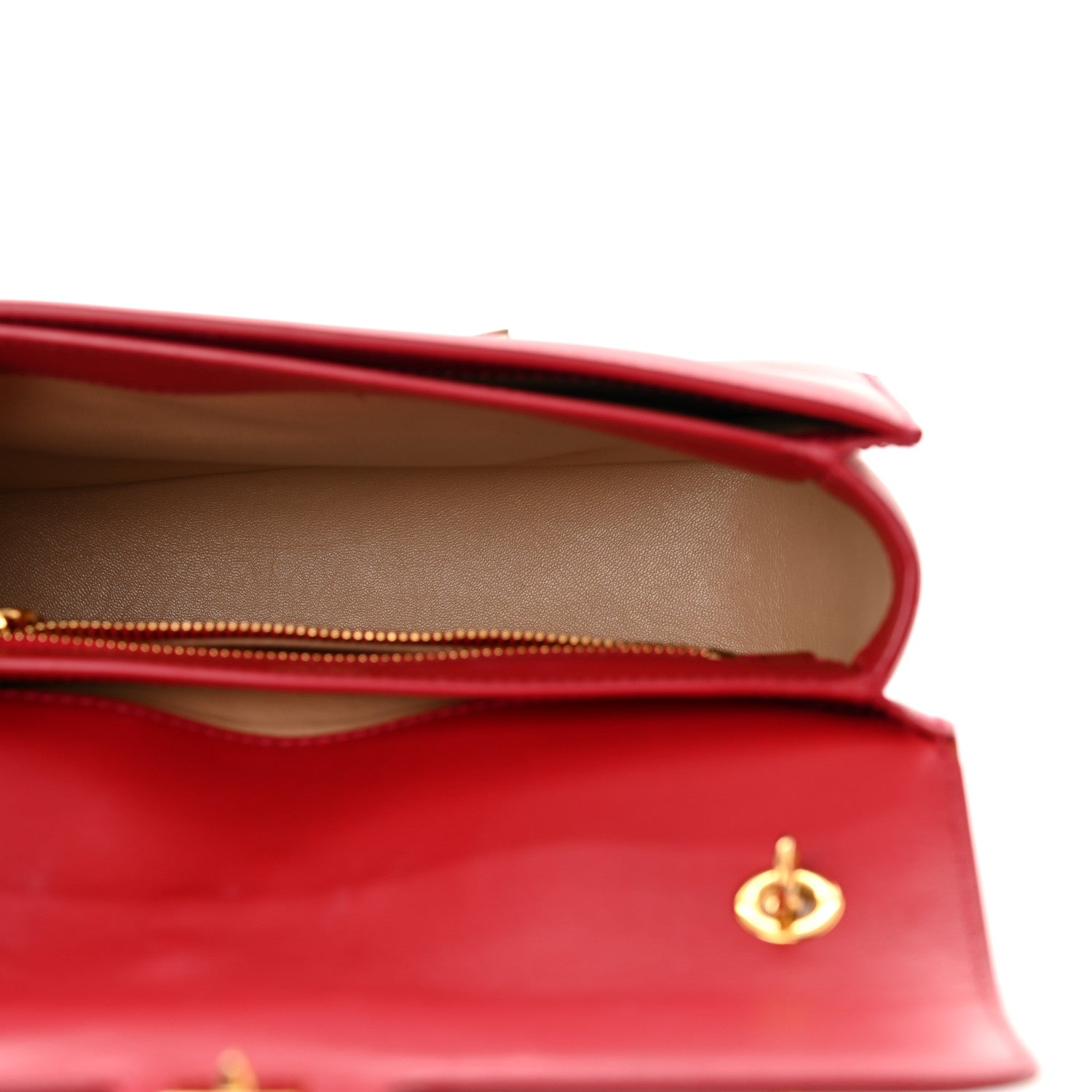 Tom Ford Grained Calfskin Medium Sienna Shoulder Bag Red 5 of 11