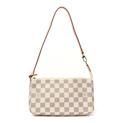 Louis Vuitton Damier Azur Pochette Accessories NM 1 of 9