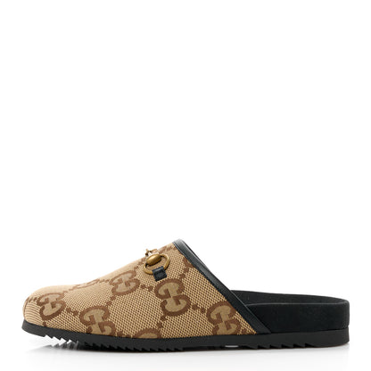 Gucci Monogram Maxi GG Mens Sandals 8 Camel 1 of 10