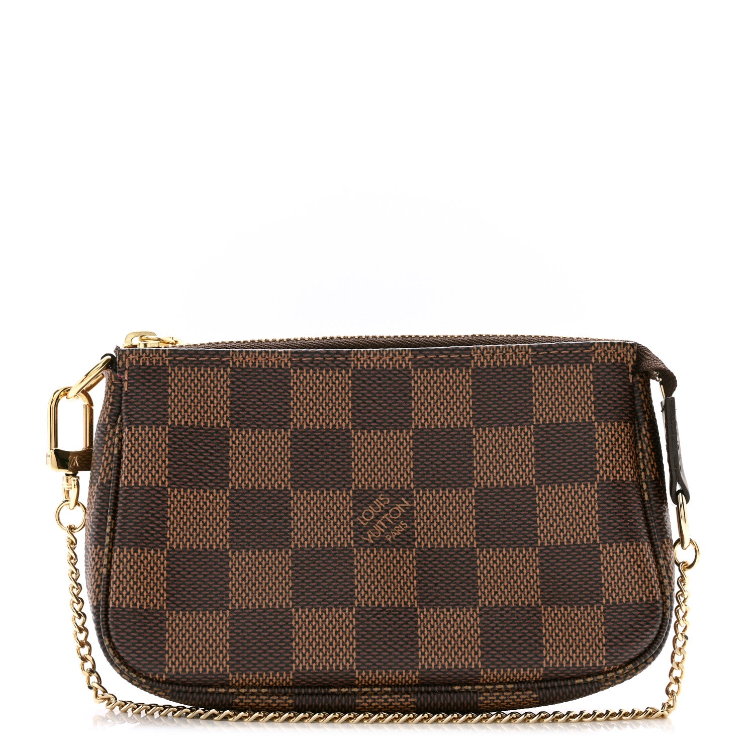 Louis Vuitton Damier Ebene Mini Pochette Accessories 1 of 8