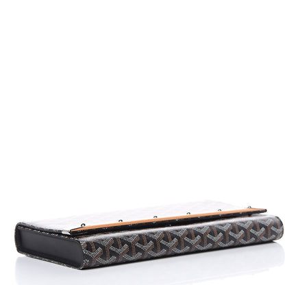 Goyard Goyardine Monte Carlo Bois Clutch Black 4 of 9
