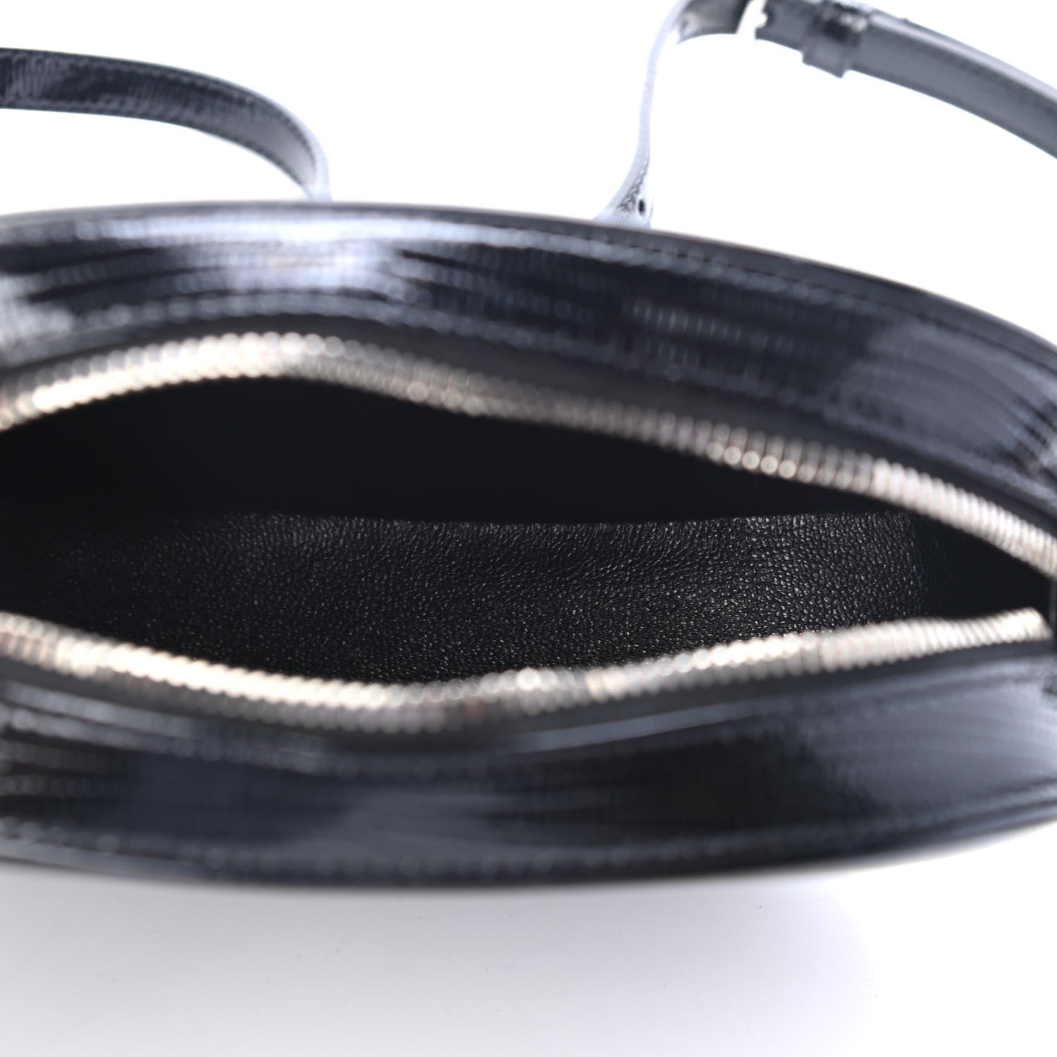 Saint Laurent Calfskin Lizard Embossed Le 61 Camera Bag Black 4 of 4