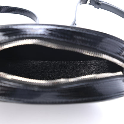 Saint Laurent Calfskin Lizard Embossed Le 61 Camera Bag Black 4 of 4