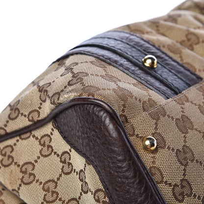 Gucci Monogram Medium Interlocking Icon Tote Dark Brown 17 of 21
