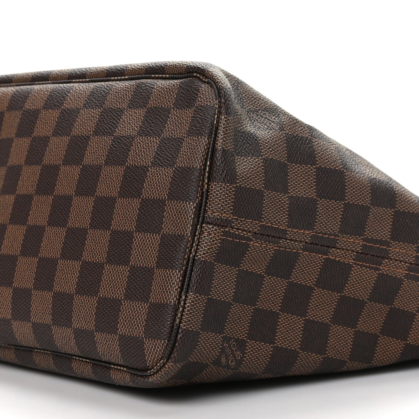 Damier Ebene Neo Neverfull MM Rose Ballerine