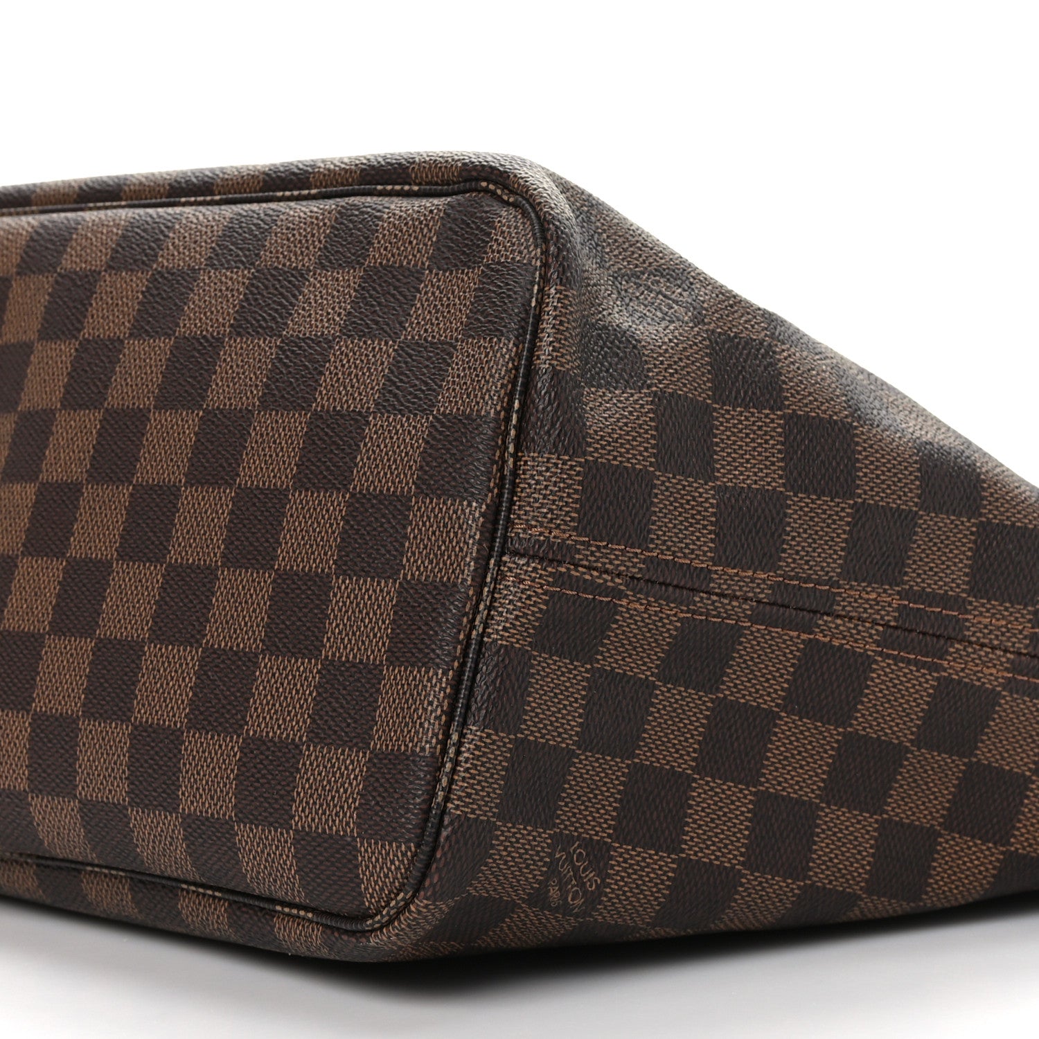 Louis Vuitton Damier Ebene Neo Neverfull MM Rose Ballerine 8 of 8