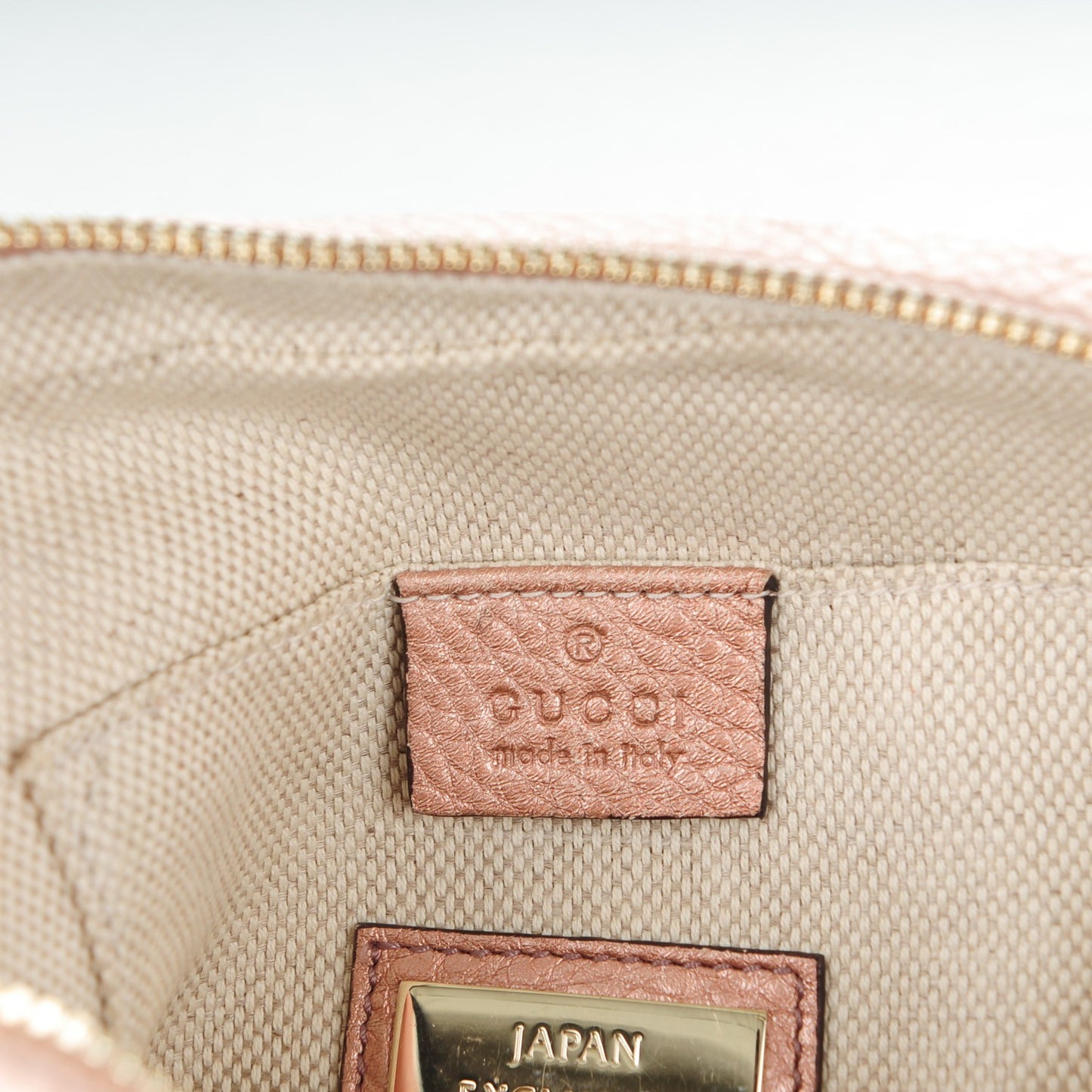 Metallic Pebbled Calfskin Small Soho Disco Bag Pink