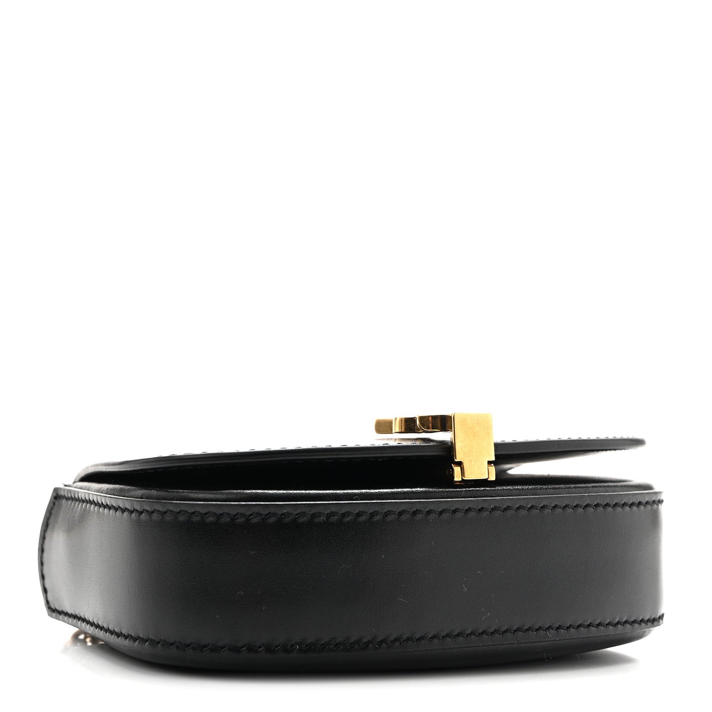 Box Calfskin Mini Purse On Chain Bag Black