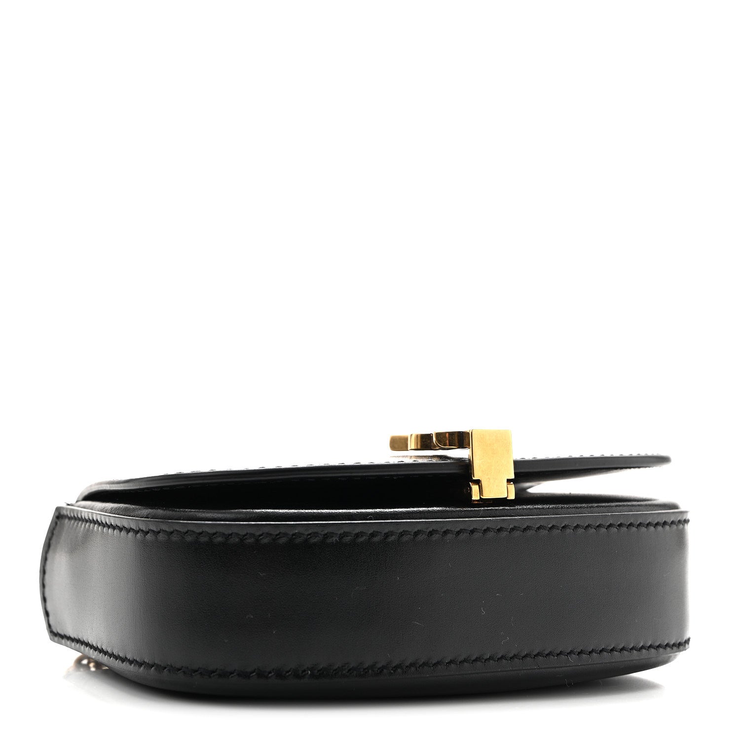 Saint Laurent Box Calfskin Mini Purse On Chain Bag Black 4 of 11