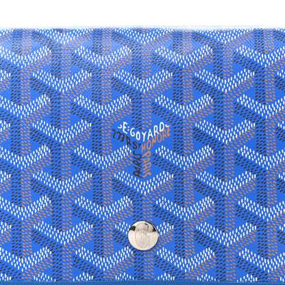 Goyard Goyardine Plumet Wallet Clutch Sky Blue 6 of 10