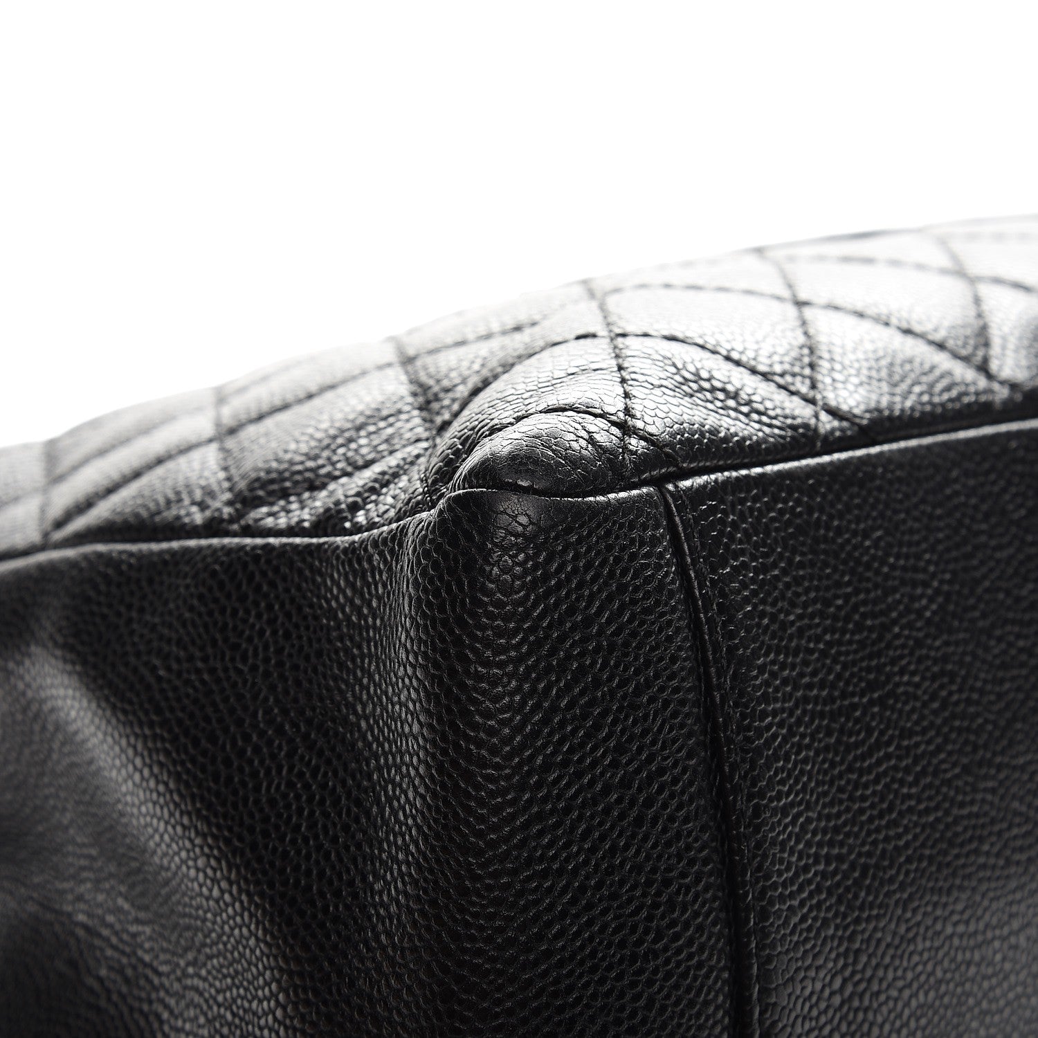 Chanel Caviar Quilted Grand Shopping Tote GST Black 12 of 12