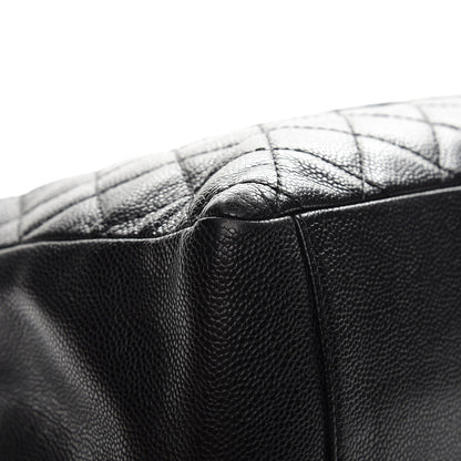 Chanel Caviar Quilted Grand Shopping Tote GST Black 12 of 12