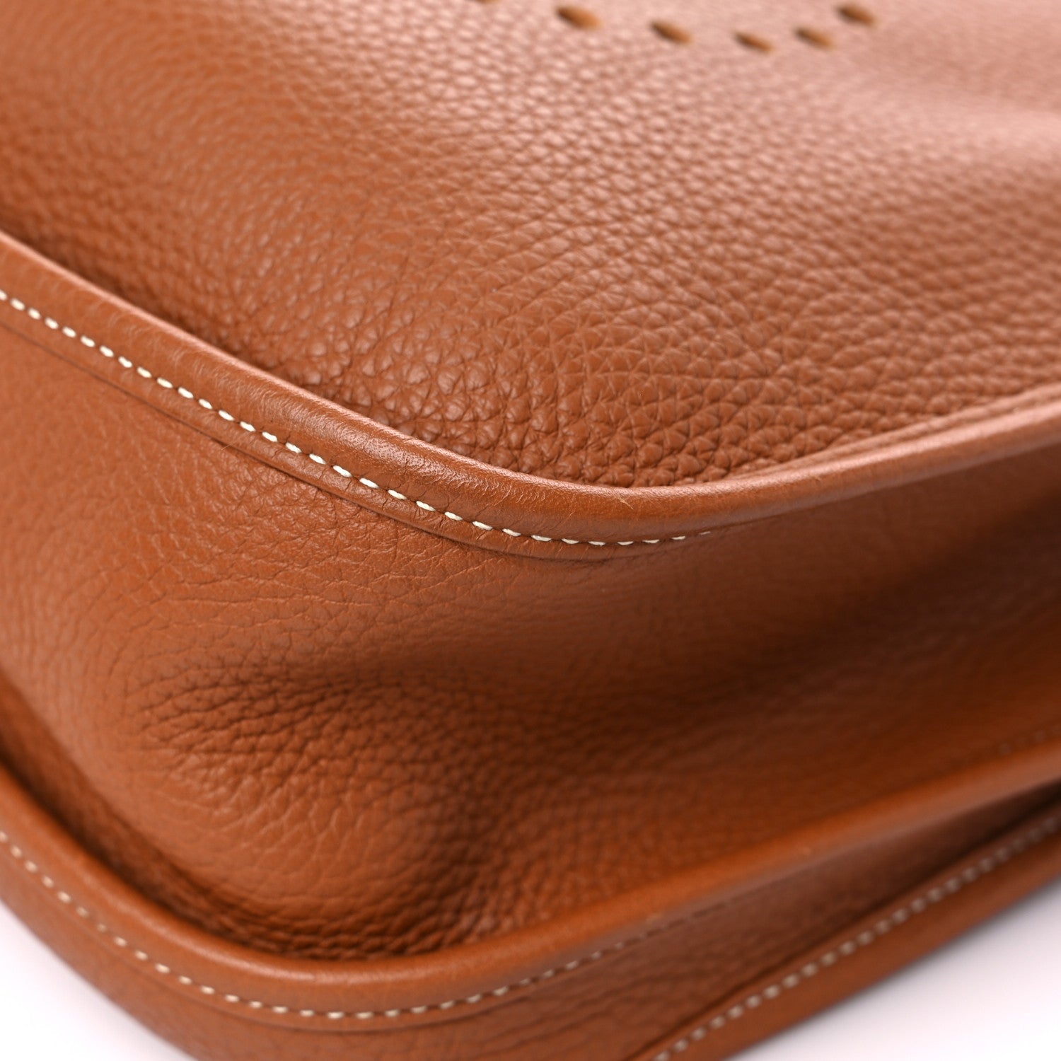 Hermes Taurillon Clemence Evelyne III GM Gold 8 of 13