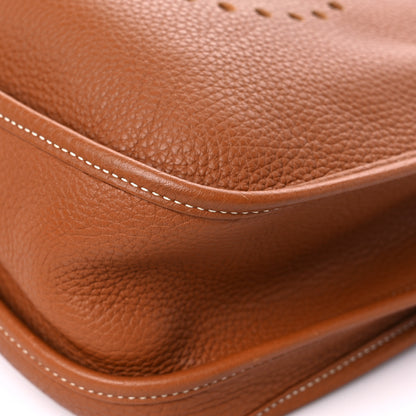 Hermes Taurillon Clemence Evelyne III GM Gold 8 of 13