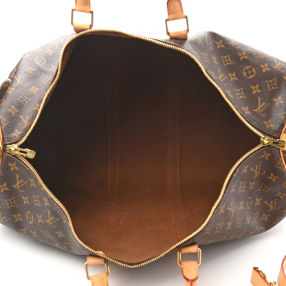 Louis Vuitton Monogram Keepall Bandouliere 55 5 of 10