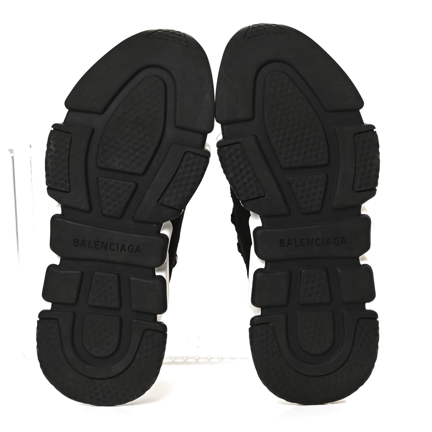 Balenciaga Knit Womens Speed Lace Up Sneakers 35 Black 7 of 10