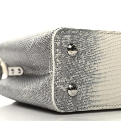 Louis Vuitton Lizard Capucines Mini White 9 of 11