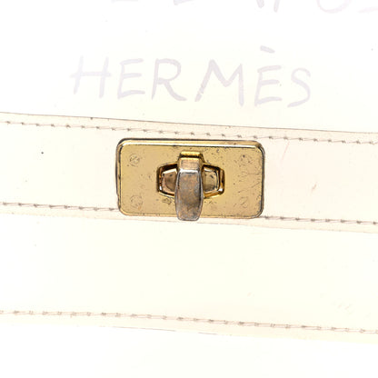 Hermes Vinyl Souvenir De L'Exposition Kelly Transparent 12 of 12